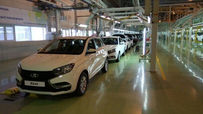66. АвтоВАЗ запустил в Казахстане производство Lada Vesta, Xray, Largus и Granta в кузове лифтбек