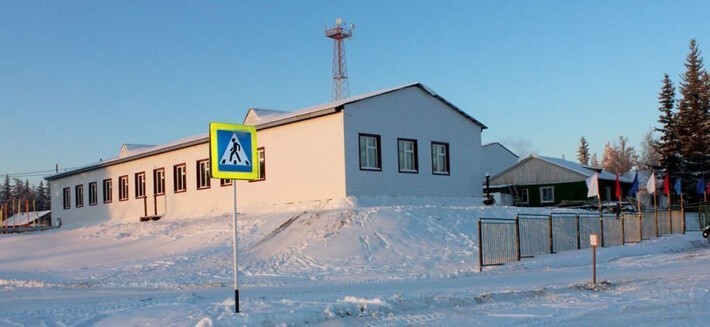 1. Сельская школа в Якутии получила новое здание