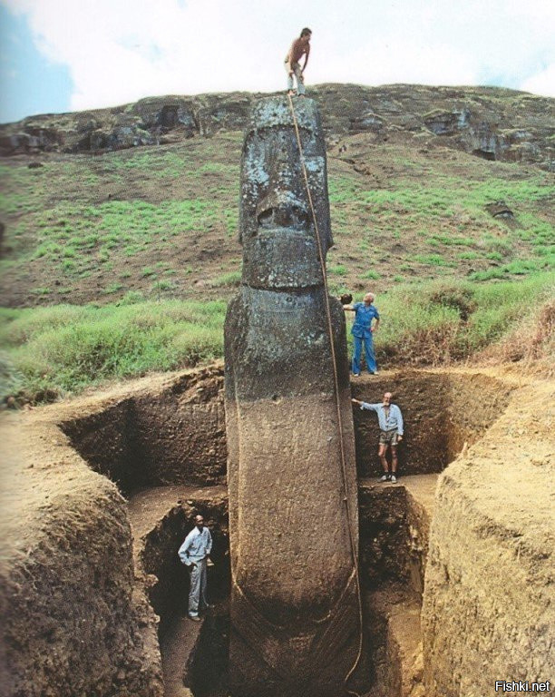У моаи (статуй с острова Пасхи), оказывается, есть не только "головы&quo...