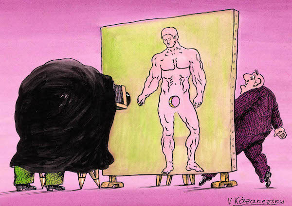 Весёлые карикатуры «Бесэдера?» на сложную тему «Политика и секс»