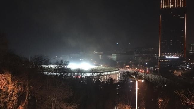 Турецкий журналист опубликовал в сети запись взрыва на стадионе