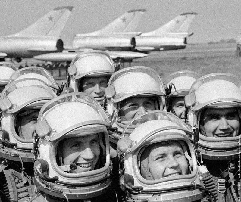 Военные лётчики. СССР. 1970 год
