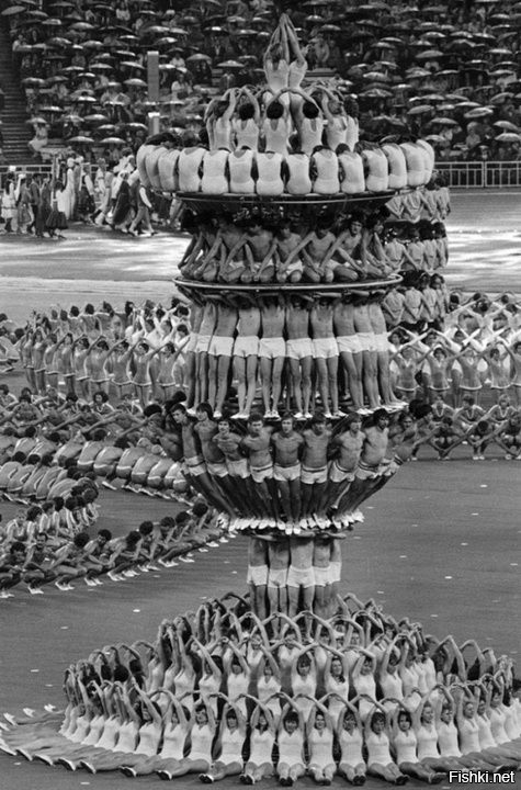 Церемония открытия Олимпийских игр, Москва, 1980 год