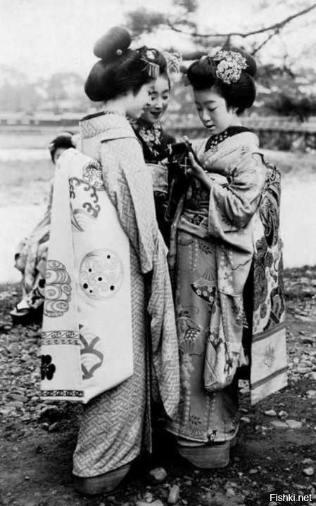 Гейши, Япония, 1920-е гг