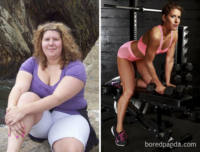 Донна сбросила 50 кг и стала фитнес-моделью