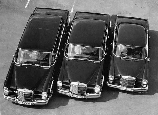 Настоящий аристократ Mercedes-Benz W100 1968