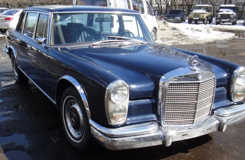 Настоящий аристократ Mercedes-Benz W100 1968