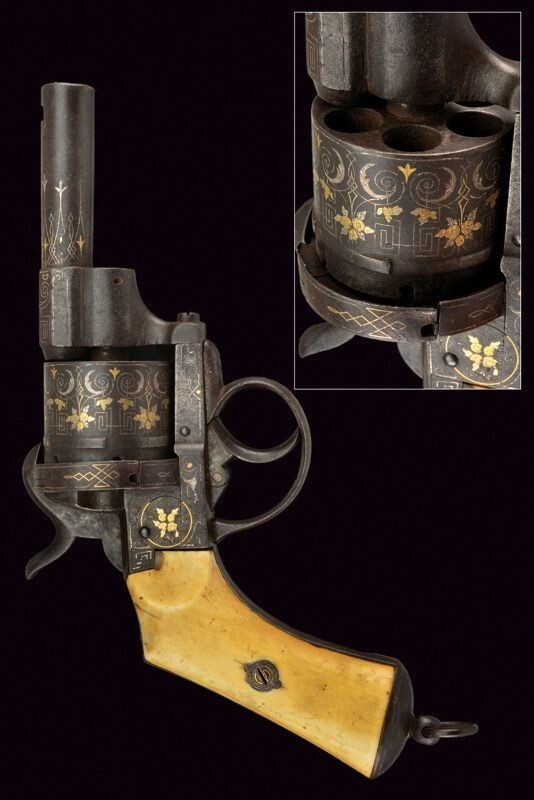  Револьвер, Франция, третья четверть 19 века