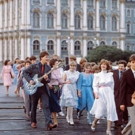 Ленинградские выпускники, 1984 год.