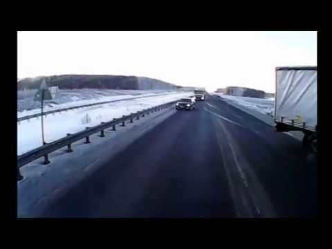 Авария двух грузовиков  