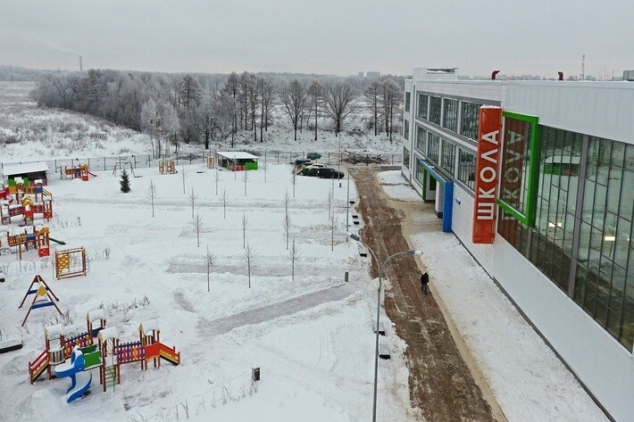 Школу-гигант построили в Новой Москве