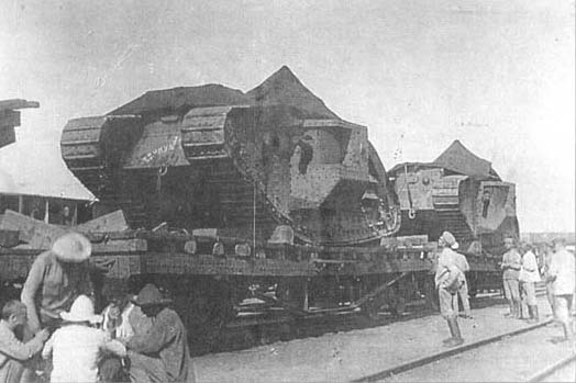 Барон Врангель и танки