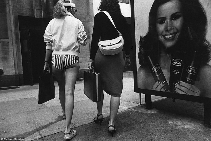 Мрачный Нью-Йорк 1980-х  фотографа Richard Sandler. 