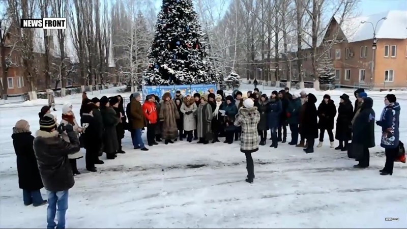 ЛНР. ЛУТУГИНО ПРИСОЕДИНИЛОСЬ К ПЕСЕННОМУ ФЛЕШМОБУ: «НАМ НУЖНА ОДНА ПОБЕДА» 