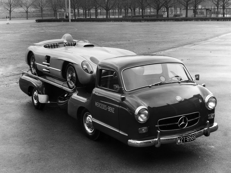 История транспортера Mercedes-Benz “Das Blau Wunder”