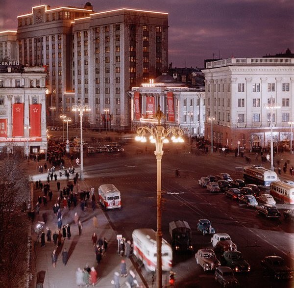 Вечерняя Москва 50-х