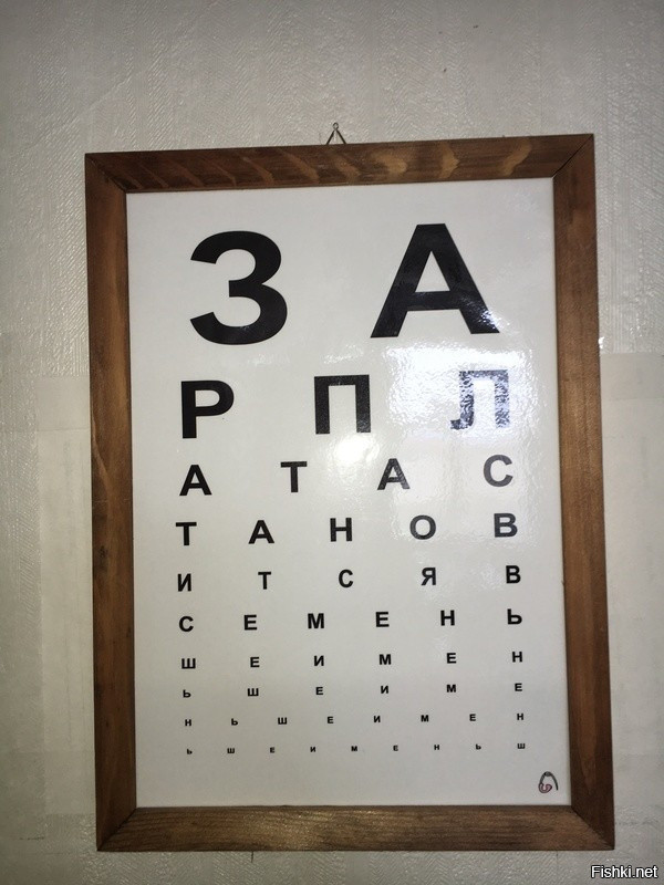 проверка зрения