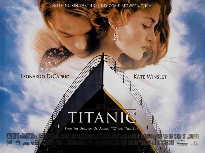 3. Титаник (1997) - 294 300 000 долларов