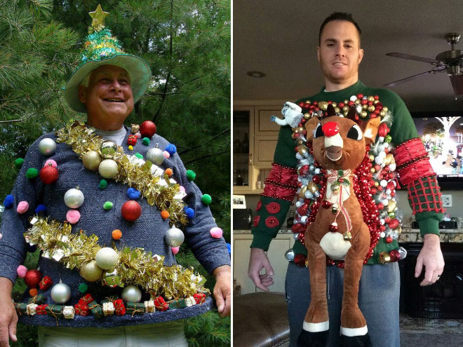 20 самых смешных и нелепых 'уродливых' рождественских свитеров
