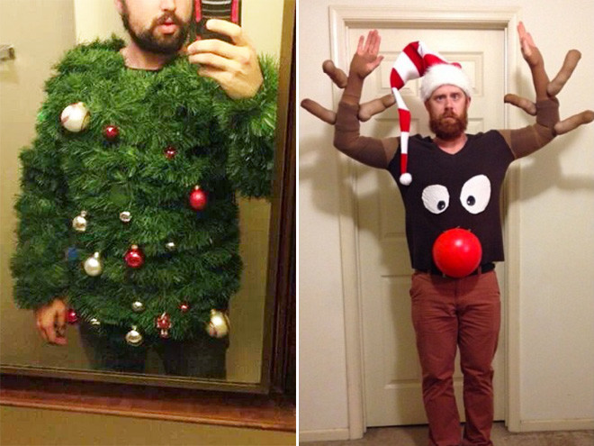 20 самых смешных и нелепых 'уродливых' рождественских свитеров