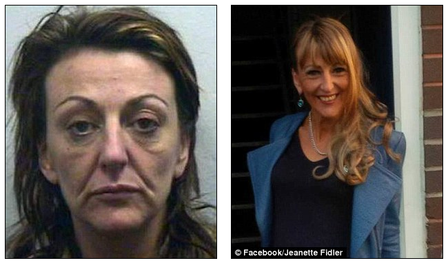 Жанетт Фидлер, 44 года, из Манчестера, теперь стала неузнаваема — она перестала употреблять героин после многих лет зависимости