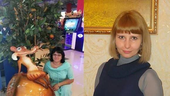 Слева - Галина Михайлова, справа - Надежда Дураченко