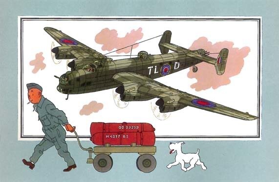 Тяжёлый бомбардировщик "Handley Page Halifax" (Великобритания)