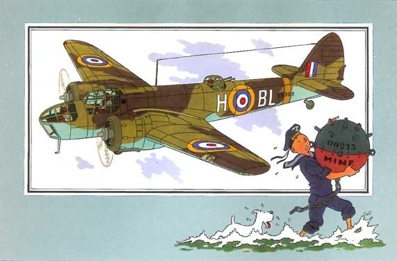 Лёгкий бомбардировщик "Bristol Blenheim Mk.IV" (Великобритания)