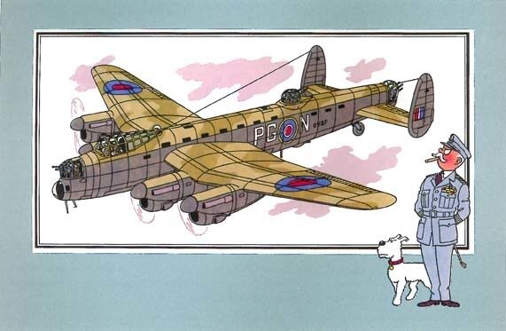 Тяжёлый бомбардировщик "Avro Lancaster" (Великобритания)