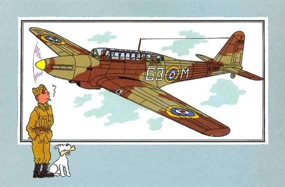 Лёгкий бомбардировщик "Fairey Battle" (Великобритания)