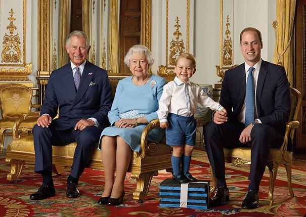 Четыре поколения королевских кровей