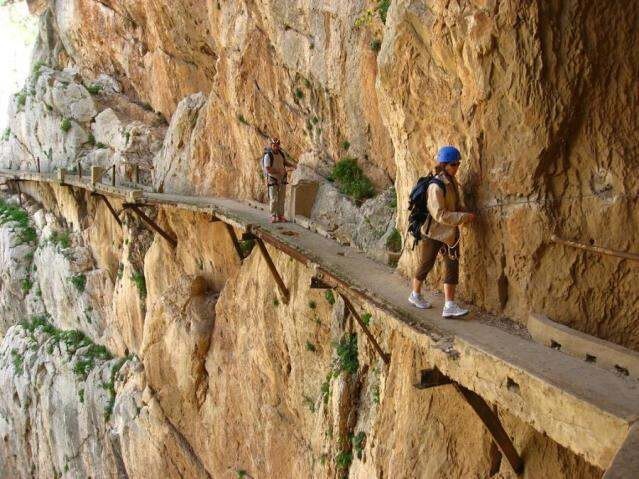 9. Королевская тропинка (El Caminito del Rey), Испания