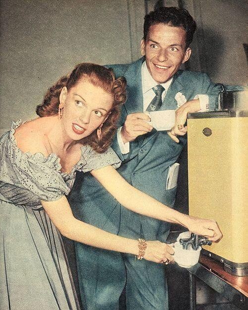 Джуди Гарленд и Фрэнк Синатра, 1946 год.