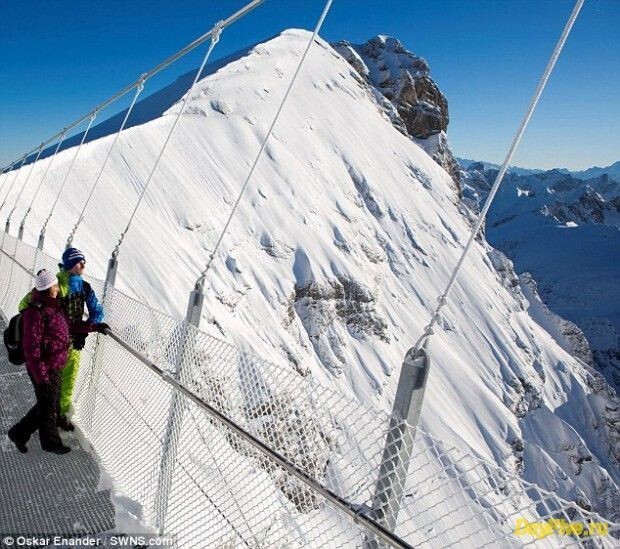 В Швейцарии открыли самый страшный мост в мире