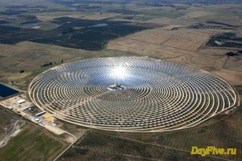 Уникальная гелиоэлектростанция Gemasolar