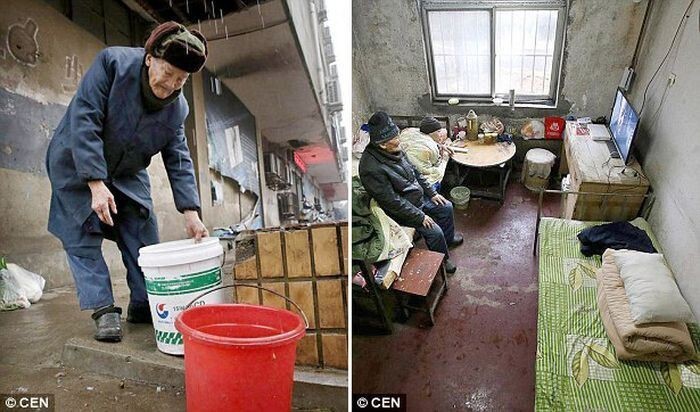 Китаец 46 лет заботится о своём парализованном сыне