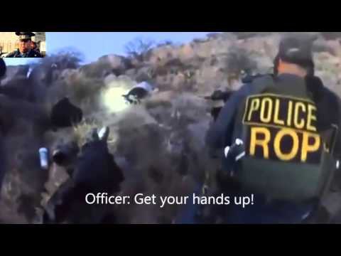 Перестрелка, полиция США, нарезка видео 