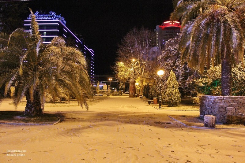 Волшебная зима в Сочи