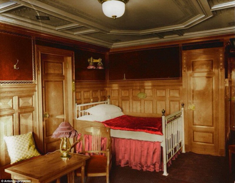 Редкие фото Титаника в цвете