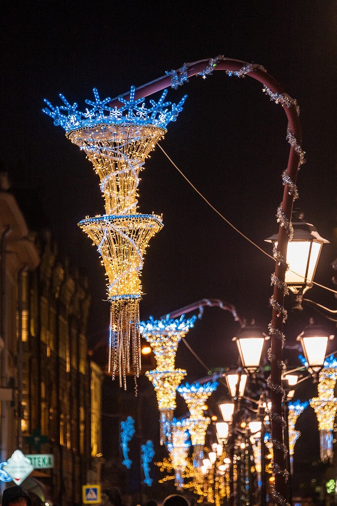 Рождественский свет в Москве
