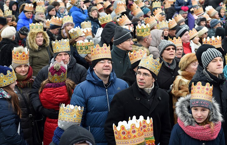 6 января в Варшаве традиционно проходит Праздник Трех Королей (Богоявление) — это событие завершает цикл рождественских праздников.