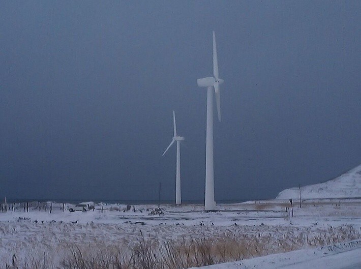 Первый ветроэнергетический комплекс появился на Сахалине