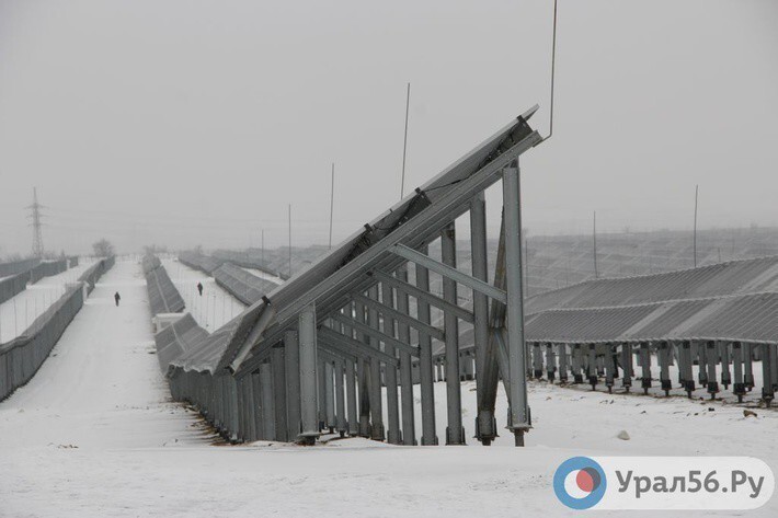 В Оренбургской области запущена солнечная электростанция