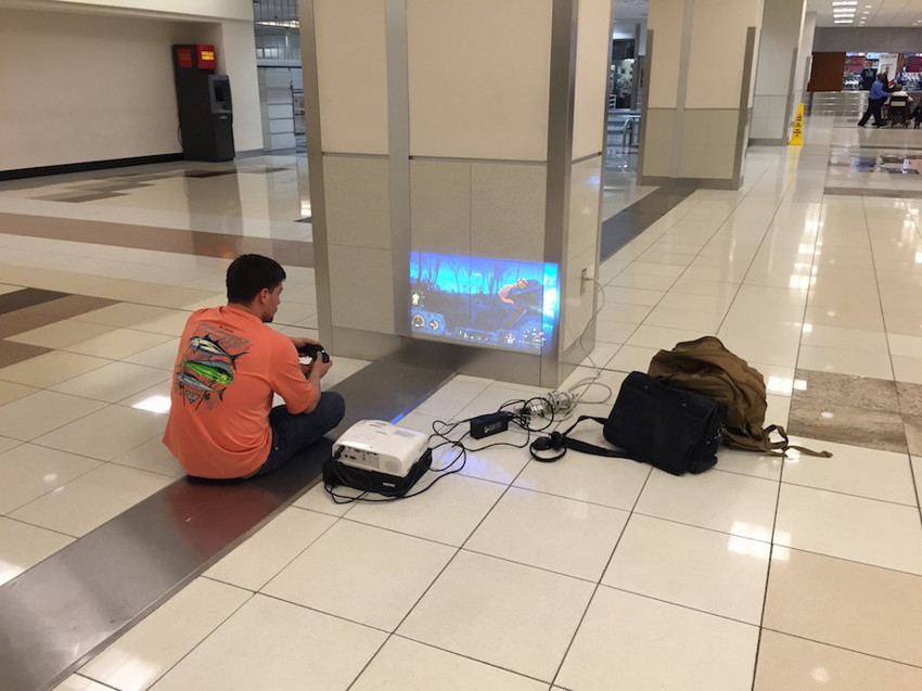 Игры в аэропорте