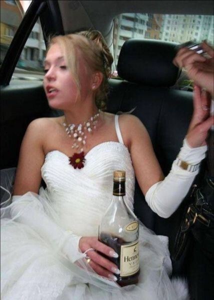 Невесты на свадьбах