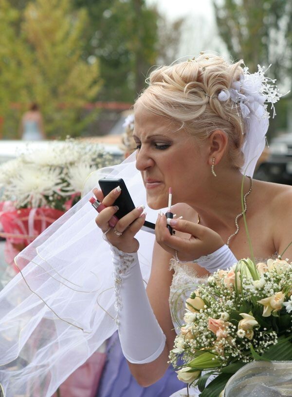 Невесты на свадьбах