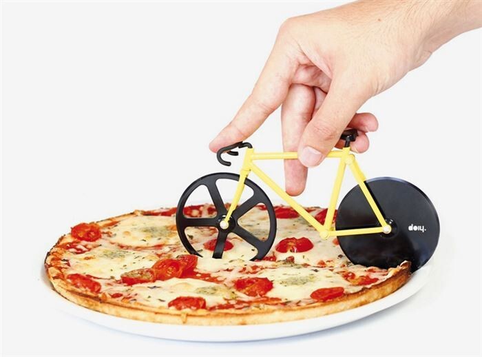 5. Нож для пиццы в виде велосипеда 
