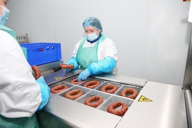 В г. Гусев Калининградской области открыт новый комплекс по мясопереработке.
