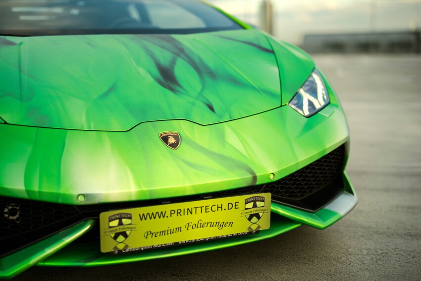 Оригинальный внешний вид для новенького Lamborghini Huracan