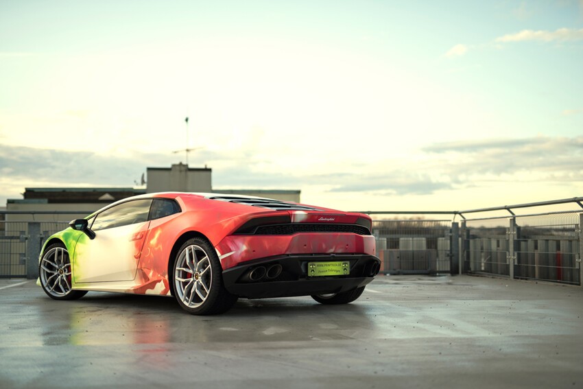 Оригинальный внешний вид для новенького Lamborghini Huracan